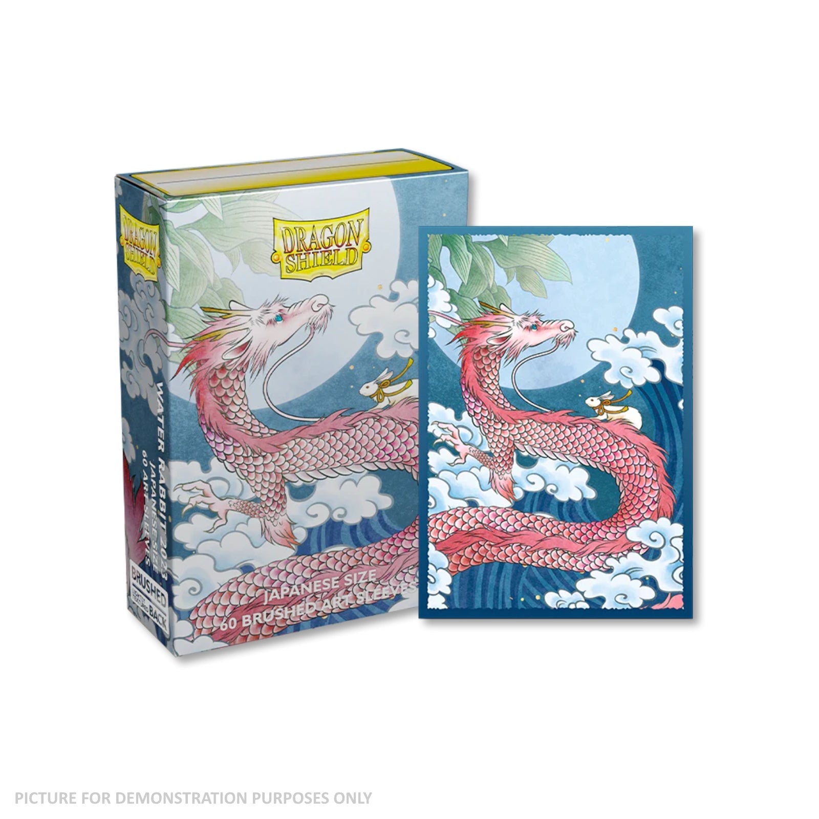 Dragon Shield 60 Japanese Size Card Sleeves - Water Rabbit